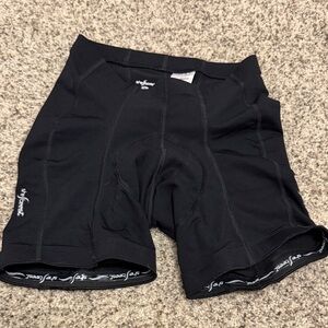 Black Lightly Padded Cycling Shorts